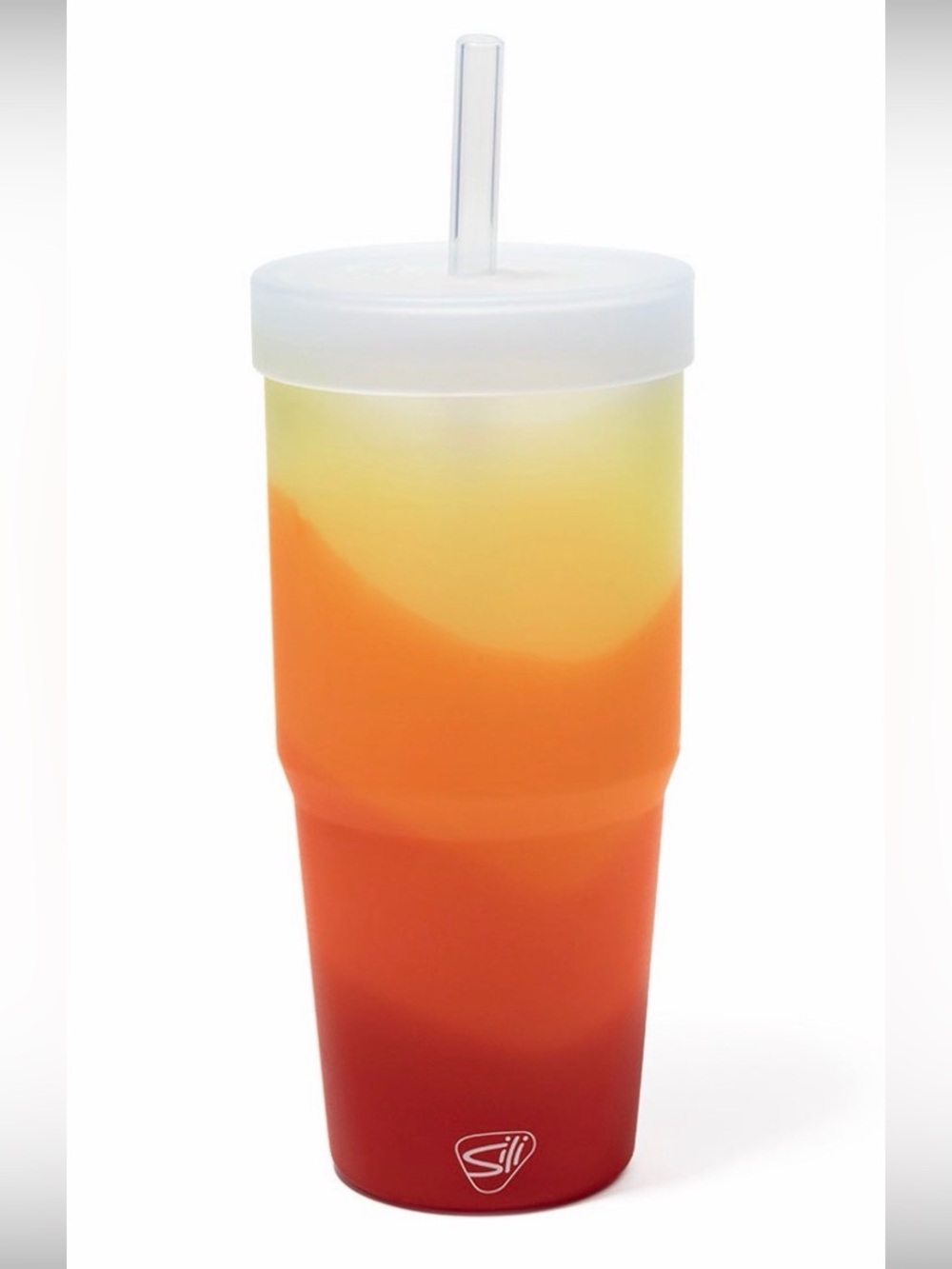 Silipint 32oz Silicone Tumbler in Marigold Color